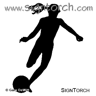 (image for) Soccer Girl 1a =