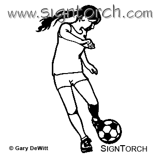 (image for) Soccer Girl 32 =