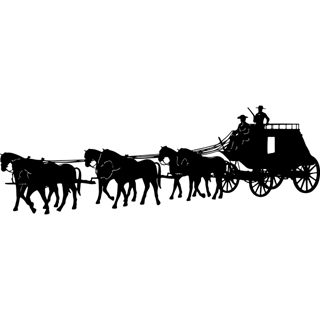 stagecoach clipart pictures