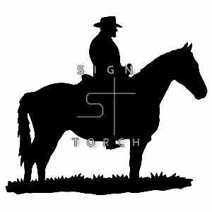 (image for) Cowboy Horse 1