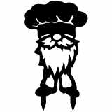 (image for) gnome_hats gnome chef  stake