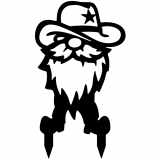 (image for) gnome_hats gnome cowboy  stake