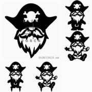 (image for) gnome_hats gnome pirate