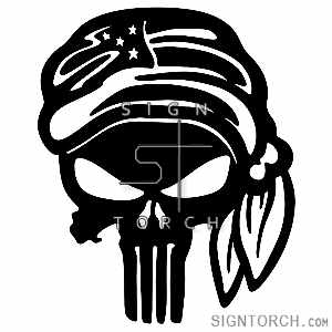 (image for) Punisher Bandana Hat