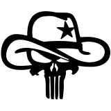 (image for) Punisher Cowboy Hat