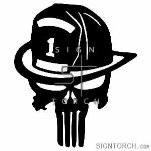 (image for) Punisher Fireman Hat