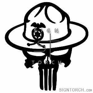 (image for) Punisher Marine Hat