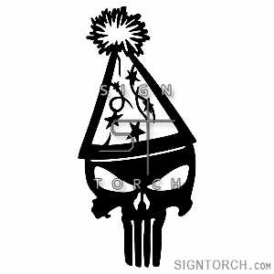 (image for) Punisher Party Hat