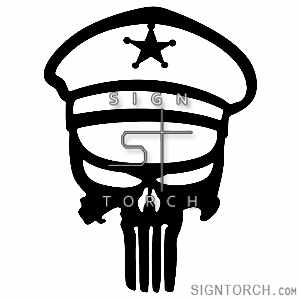 (image for) Punisher Police Hat