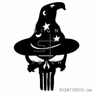 (image for) Punisher Wizard Hat