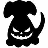 (image for) jack-o-lanterns dog