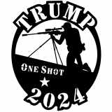 (image for) trump_2024 trump  2024  sniper