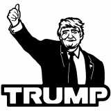 (image for) trump_2024 trump  2024  thumbs up