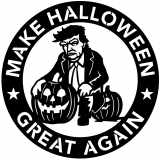 (image for) trump_again trump again  halloween