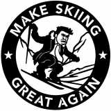 (image for) trump_again trump again  skiing