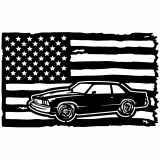 (image for) cars_1  1980 chevy malibu  flag