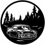 (image for) cars_1  57 chevy  forest