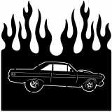 (image for) cars_1  64 falcon=-  flame