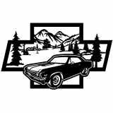 (image for) cars_1  67 chevelle ss  bowtie