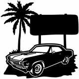 (image for) cars_1  67 chevelle ss  sign