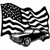 (image for) cars_1  67 chevelle ss  wavy