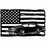 (image for) cars_1  70s chevelle  flag