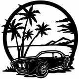 (image for) cars_1  71 firebird 400=-  beach