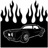 (image for) cars_1  71 firebird 400=-  flame