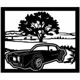 (image for) cars_1  71 firebird 400=-  tree