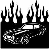 (image for) cars_1  77 z28=-  flame