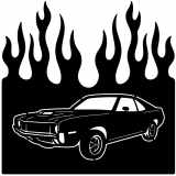 (image for) cars_1 amc javelin  1970=-  flame