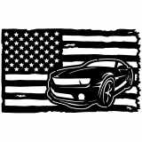 (image for) cars_1 camaro 1  flag