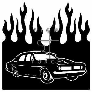 (image for) car08  flame