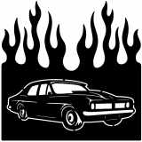 (image for) cars_1 car 08  flame