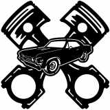 (image for) cars_1 chevelle 67=-  piston