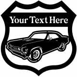 (image for) cars_1 chevelle 67=-  shield