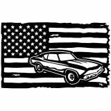 (image for) cars_1 chevelle 68  flag