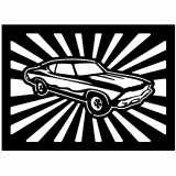 (image for) cars_1 chevelle 68  rays