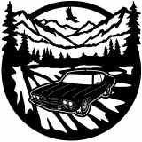 (image for) cars_1 chevelle 69=-  outdoor