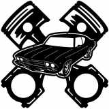 (image for) cars_1 chevelle 69=-  piston