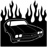 (image for) cars_1 chevelle 70=-  flame