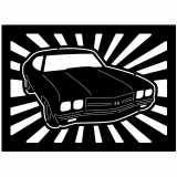 (image for) cars_1 chevelle 70=-  rays