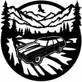 (image for) cars_1 chevelle wagon=-  outdoor