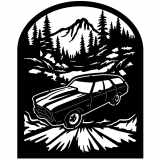 (image for) cars_1 chevelle wagon=-  scene