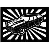 (image for) cars_1 chevelle wagon=-  sun