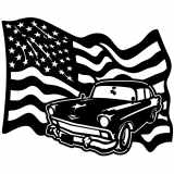 (image for) cars_1 chevy bel air  wavy