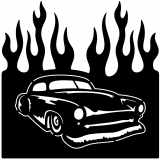 (image for) cars_1 chevy deluxe  flame