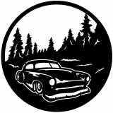 (image for) cars_1 chevy deluxe  forest