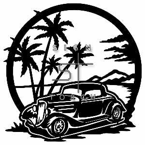 (image for) ford coupe 1934  beach