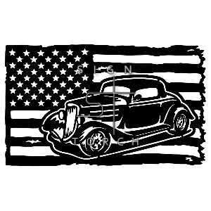 (image for) ford coupe 1934  flag